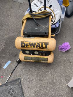 Dewalt air compressor