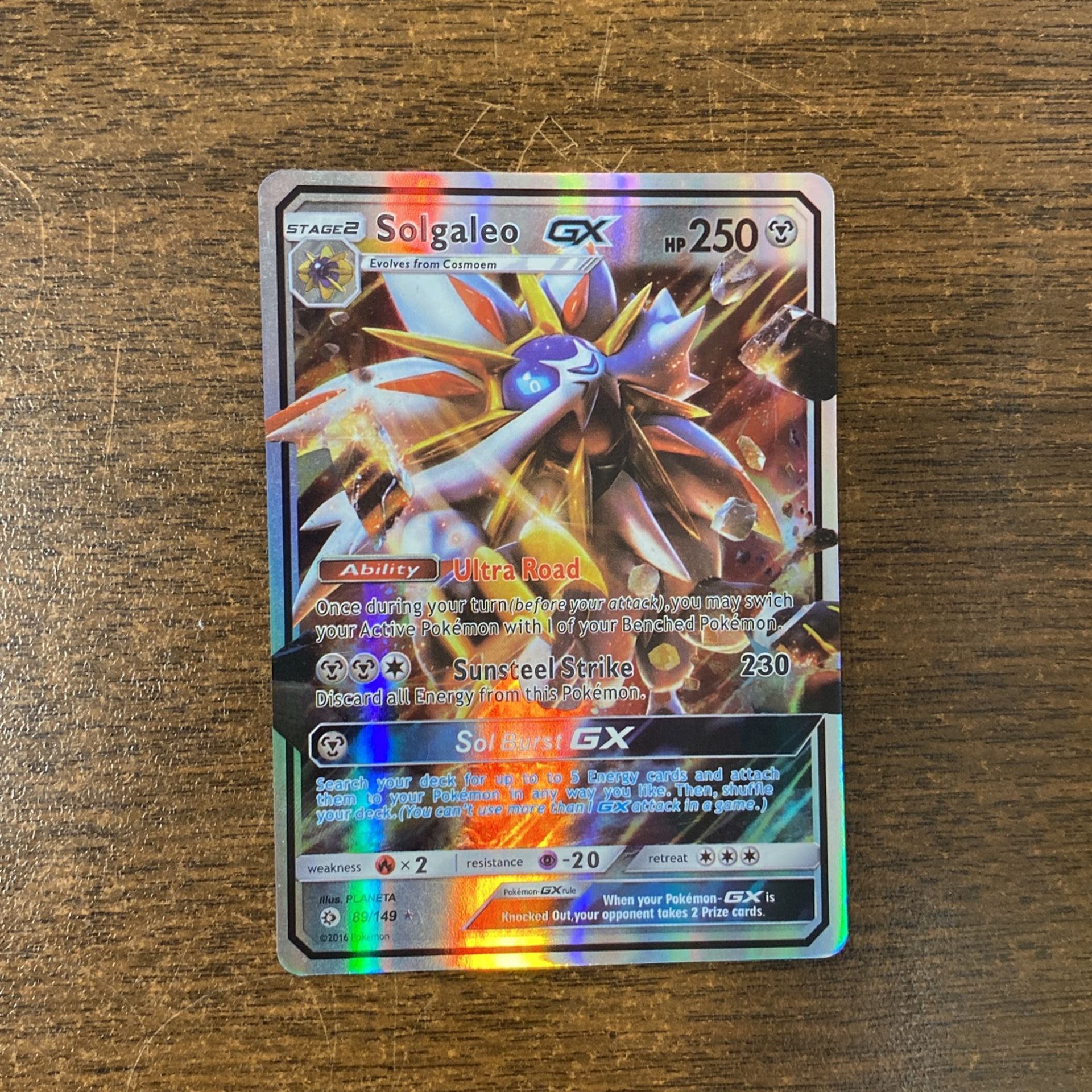 Solgaleo GX - 89/149