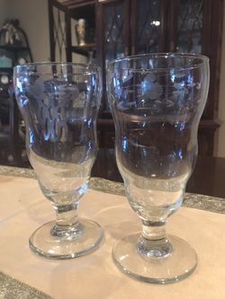 Two Princess House Glasses