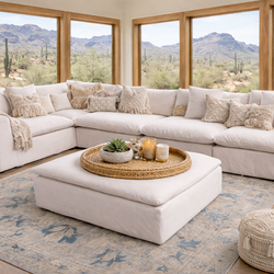 Beautiful Posh Cloud Modular Sectional