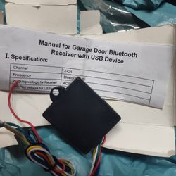 Garage Door Bluetooth  Receiver 