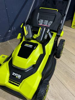 Ryoby 40V HP Brushless 21 in. Cordless Battery Walk Behind Self-Propelled Lawn Mower with (2) 6.0 Ah Batteries and Charger