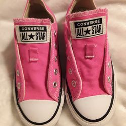 Classic Converse Low Top Hot Pink Sneakers 