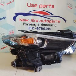 2019 MAZDA 3 LED HEADLIGHT RIGHT 2021 CRACK LEN 