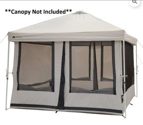 Ozark Trail 7-Person 2-in-1 Screen House Connect Tent with 2 Doors, Canopy Sold Separately
