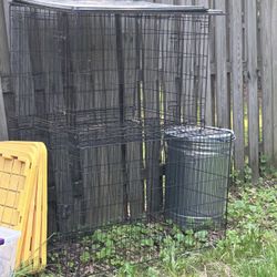 2 Dog Cage