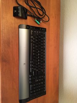 Logitech S510 cordless keyboard with receiver