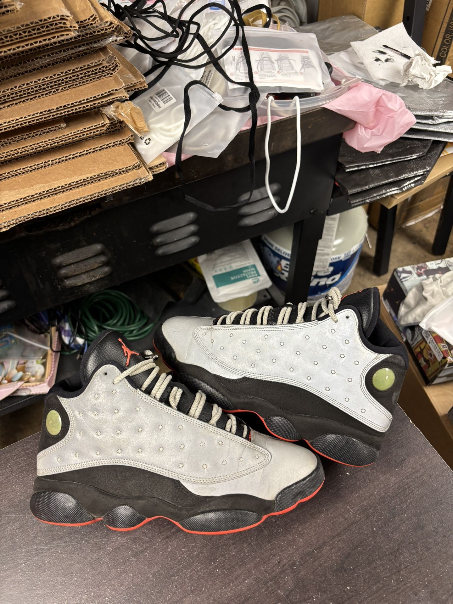 Air Jordan 13 3m Reflective Silver