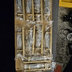 Cabinet Pulls for Kitchen Drawer - Brushed Brass