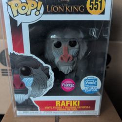 Funko Pop! Vinyl: Disney - Rafiki (Flocked) - Funko (Exclusive) #551