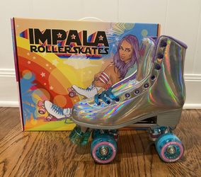 Impala Roller Skates - Holographic - Size 8 or 9