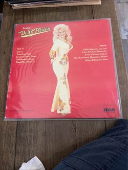 VINYL LP 12" DOLLY PARTON *BEST OF* *POSTER INCLUDED* - MADE IN U.S.A/GATE FOLD
