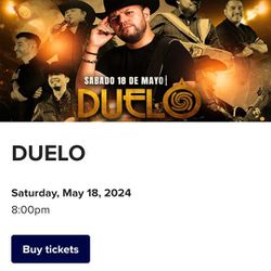 2 DUELO TICKETS