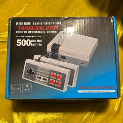 Retro Mini Gaming Console With 500 Classic Games 