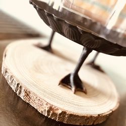 Real Wood Slice Charger Multipurpose Serving Tray Home Decor Or Crafting 