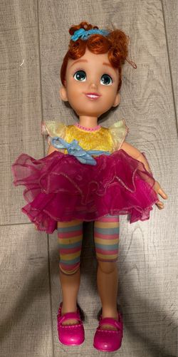 Free Disney Junior Fancy Nancy 18" Poseable Doll In Dress