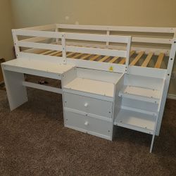 Kids Twin Loft Bed