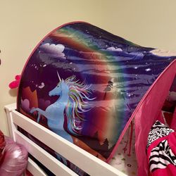 Unicorn bed tent