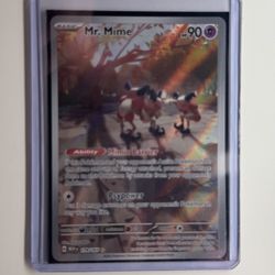 MR MIME POKEMON CARD