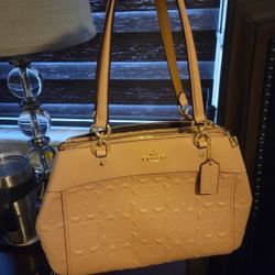 Coach Beige Purse
