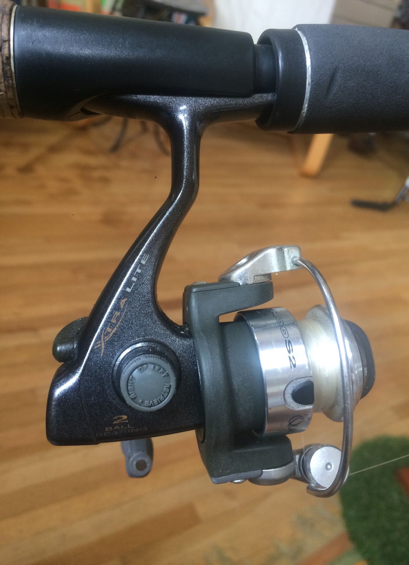 Quantum fishing xtralite spinning combo