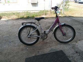 High Performance Skyride. Little Girl Bike