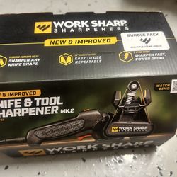 New Work Sharp MK.2 Knife and Tool Sharpener WSKTS2 Black