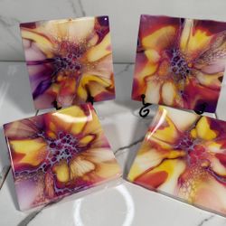 Coaster Sets ~ 4  (custom Orders)