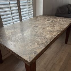 Marble Kitchen Table $75