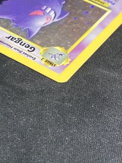 Gengar Holo - Fossil Pokémon card 5/62