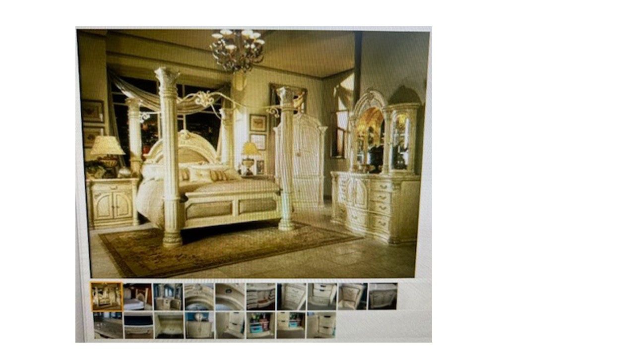 Beautiful AICO By Michael Amini Monte Carlo II 6 Pc California King Bedroom Set