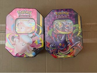 Pokemon Mega Moonlit Tin (Gengar & Clefable)