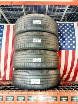 245/50R20 FALKEN ZIEX ALL SEASON TOURING 245 50 20 USED TIRES SET 