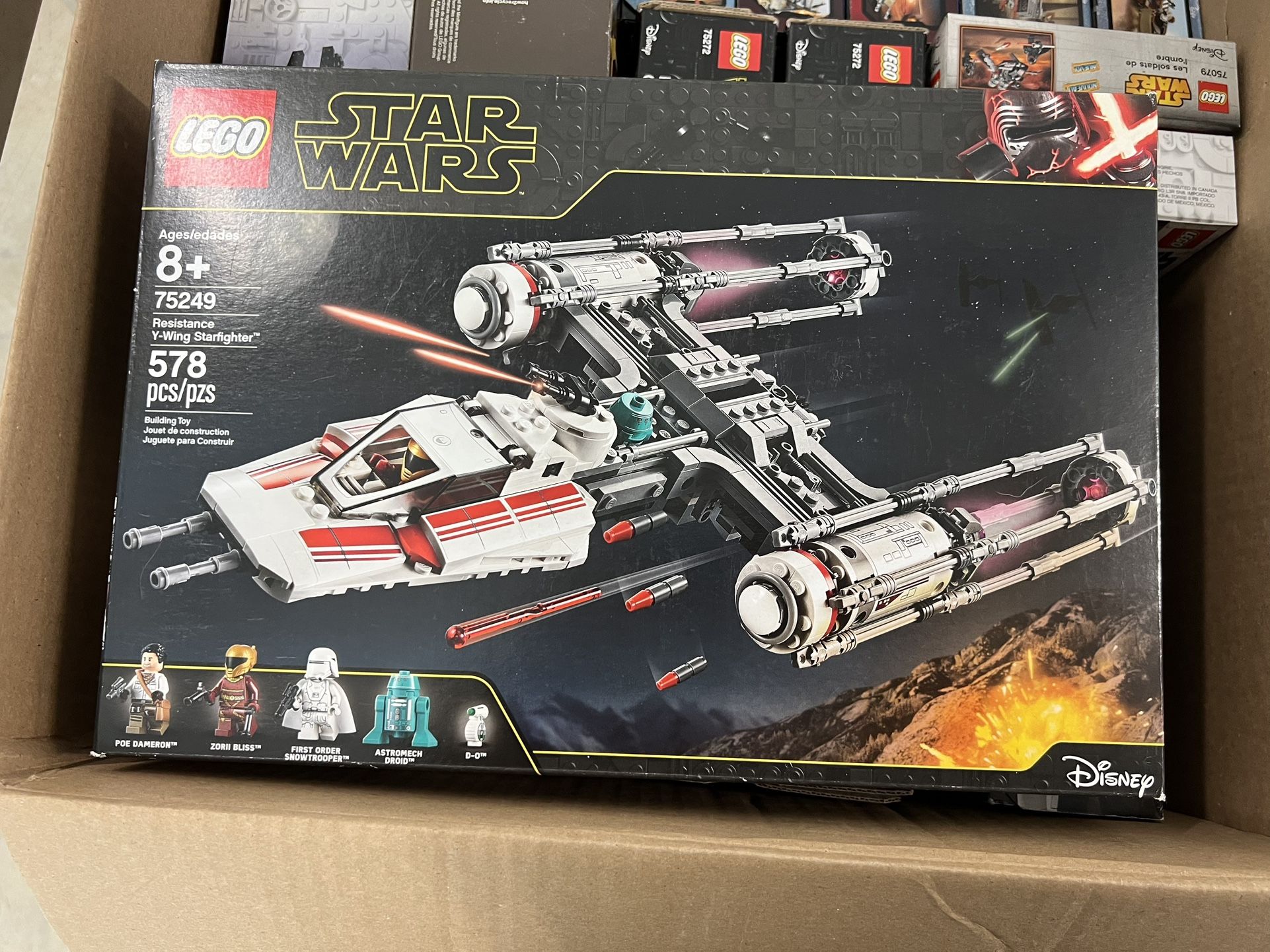 Lego Star Wars Resistance Y-Wing Starfighter 75249