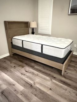 Twin Bed and Costco Sealy Mattress