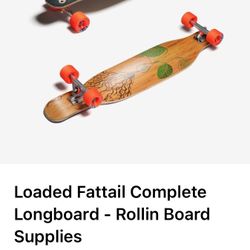 Loaded Fattail Loaded Longboard