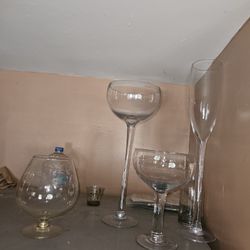 Giant  Cocktail  Glasses 