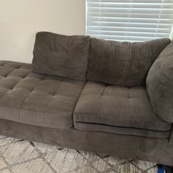 Brown Sectional Couch