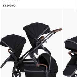 Silvercross Wave Double Stroller Bassinet