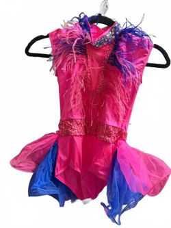 🎭✨ Bright Pink Showgirl / Dance Costume - Stage Ready Sparkle! ✨🎭