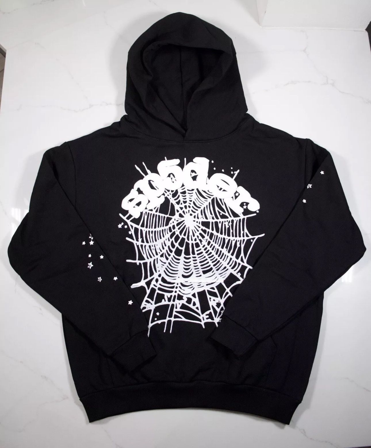Black And White Spider Hoodie