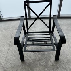 Hampton bay black rocking chair sale