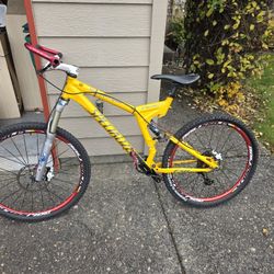 Specialized Stumpjumoer Fsr Comp 11 Speed Mountain Bike 26" Wheels Size Large 