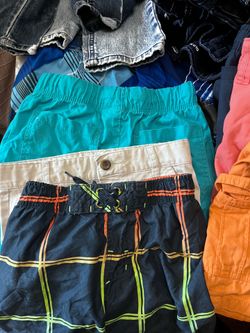 Boys pants and blue jeans