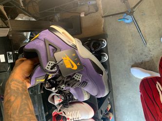 Jordan 4 Lakers