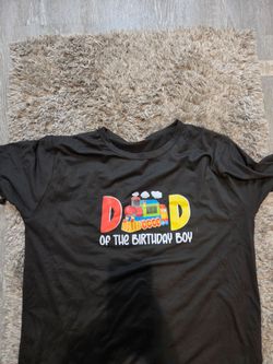 Dad of the Birthday Boy Graphic T-Shirt