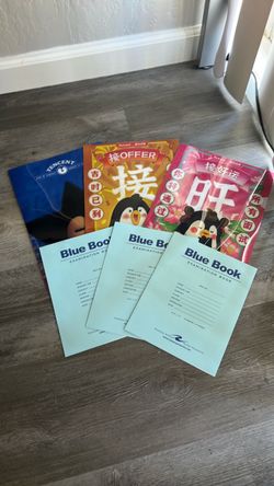 Blue Book Examination Booklets with Pencils