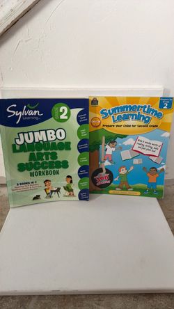 2nd grade language, arts, workbook &  summertime second grade workbook