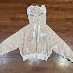 Rare Japanese Lina Bell Duffy and Friends Linabell S Size Tokyo Disney Sea Hoodie