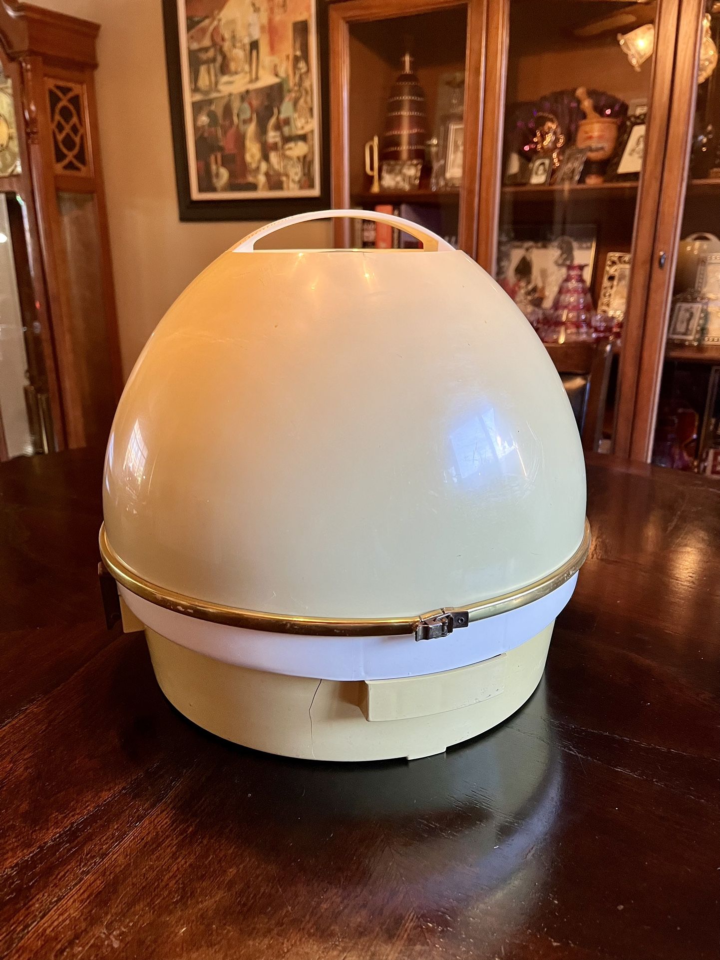 Vintage Oster Beauty Salon Professional Hair Dryer Pastel Yellow Model 275